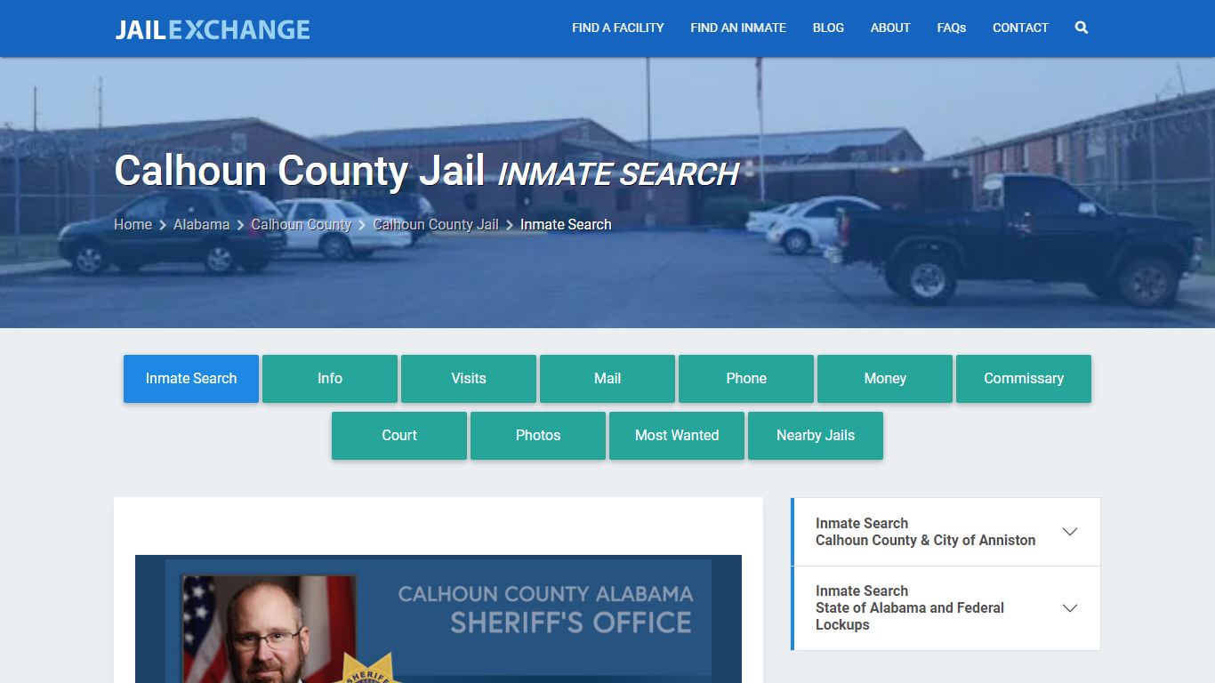 Inmate Search: Roster & Mugshots - Calhoun County Jail, AL