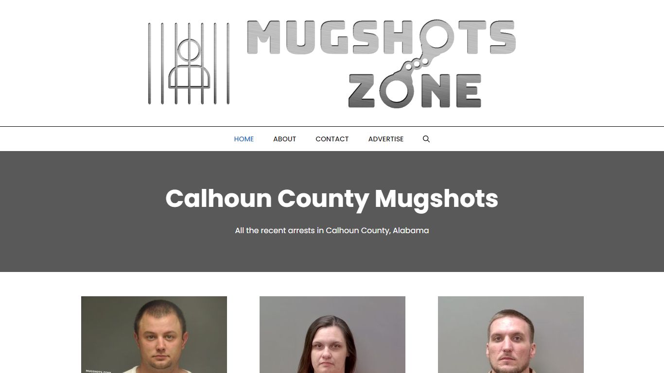 Calhoun County Mugshots Zone